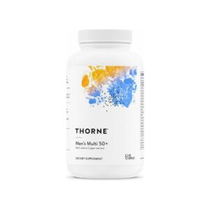 Thorne Research Men's Multi 50+ w/o CU FE 180 capsules