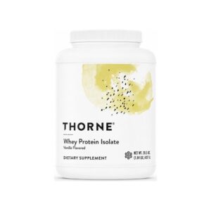 Thorne Research Whey Protein Isolate 29.5oz - Vanilla