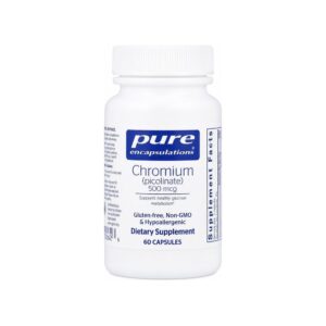 Pure Encapsulations Chromium Picolinate 500mcg 60 capsules