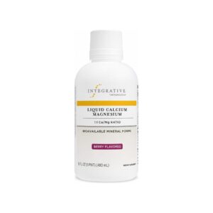 Integrative Therapeutics Liquid Calcium Magnesium Berry Flavor 16 ounces