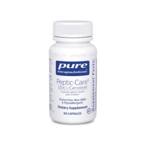 Pure Encapsulations Peptic-Care Zinc-L-Carnosine Capsules