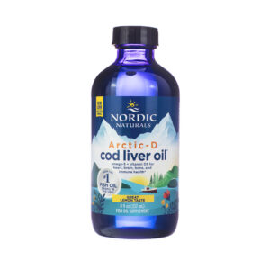 Nordic Naturals Arctic-D Cod Liver Oil Lemon
