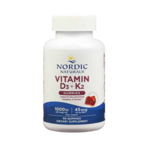 Nordic Naturals Vitamin D3 + K2 Gummies