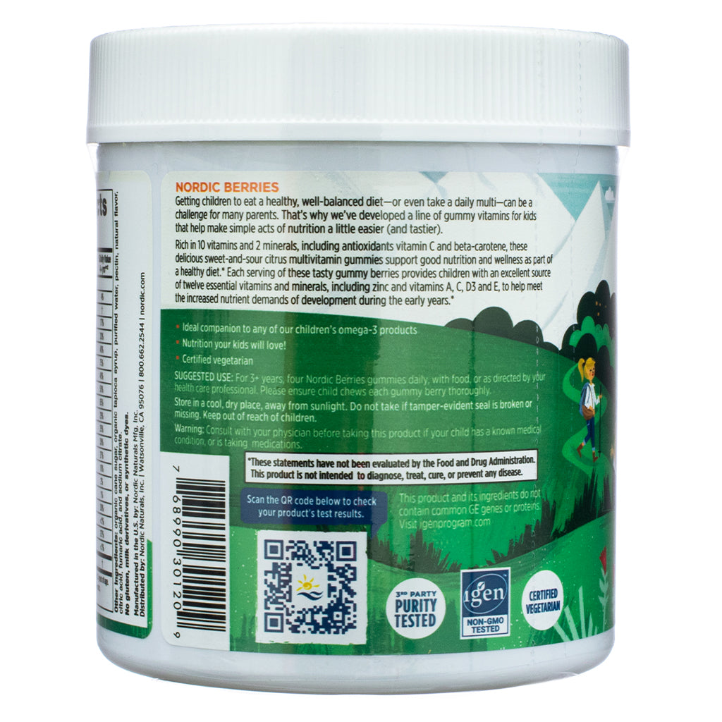 Nordic Naturals Nordic Berries Multivitamin Gummies - Image 3