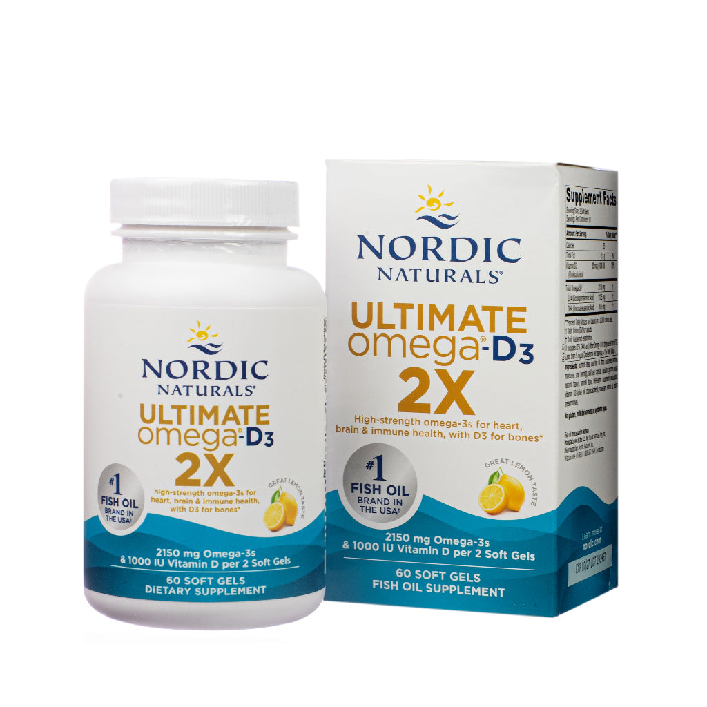 Nordic Naturals Ultimate Omega 2x With Vitamin D3 Softgels - Image 2