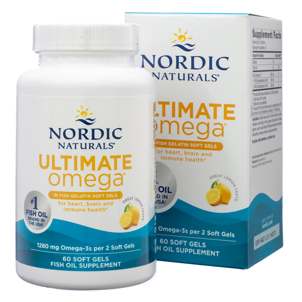 Nordic Naturals Ultimate Omega in Fish Gelatin Softgels - Image 2