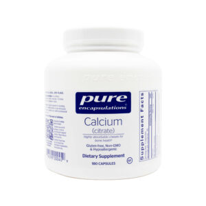 Pure Encapsulations Calcium Citrate Capsules