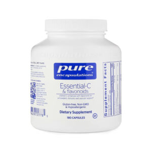 Pure Encapsulations Essential-C and Flavanoids Capsules