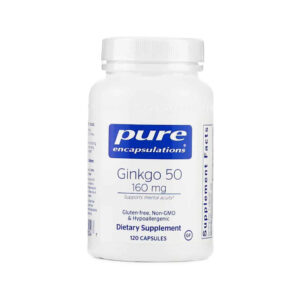 Pure Encapsulations Ginkgo 50 160mg Capsules
