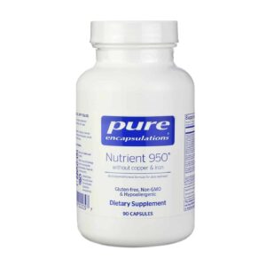Pure Encapsulations Nutrient 950 without Copper and Iron