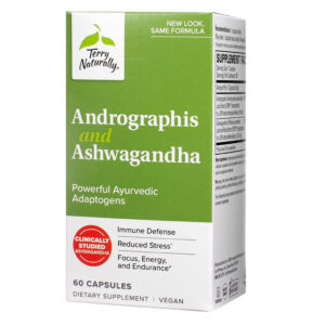 Terry Naturally Andrographis and Ashwagandha Capsules
