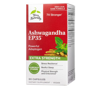 Terry Naturally Ashwagandha EP35 Extra Strength Capsules