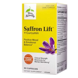 Terry Naturally Saffron Lift + Curcumin Capsules