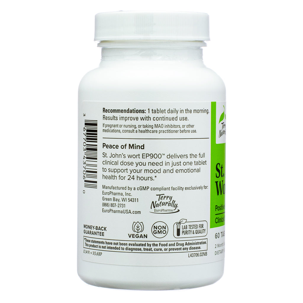 Terry Naturally St. John's Wort 900 Tablets - Image 3