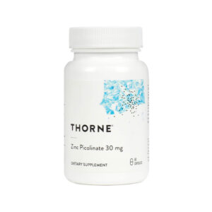 Thorne Research Zinc Picolinate 30mg NSF Certified for Sport Capsules