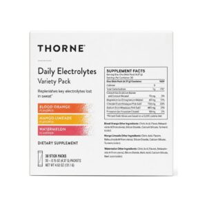 Thorne Research Daily Electrolytes Variety Pack 30 packets