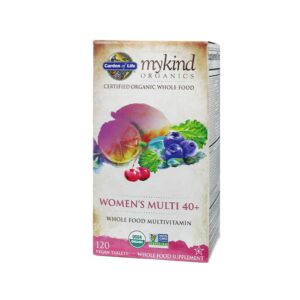 Garden of Life MyKind Organics Women's 40+ Multi Tablets