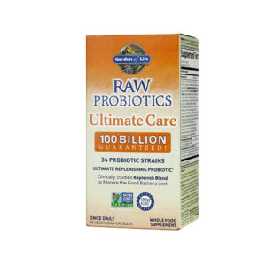 Garden of Life Raw Probiotics Ultimate Care 100 Billion Capsules