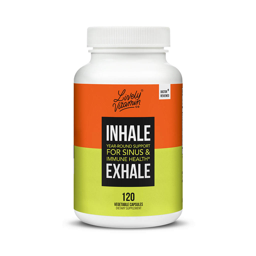 Lively Vitamin Co. Inhale Exhale Capsules