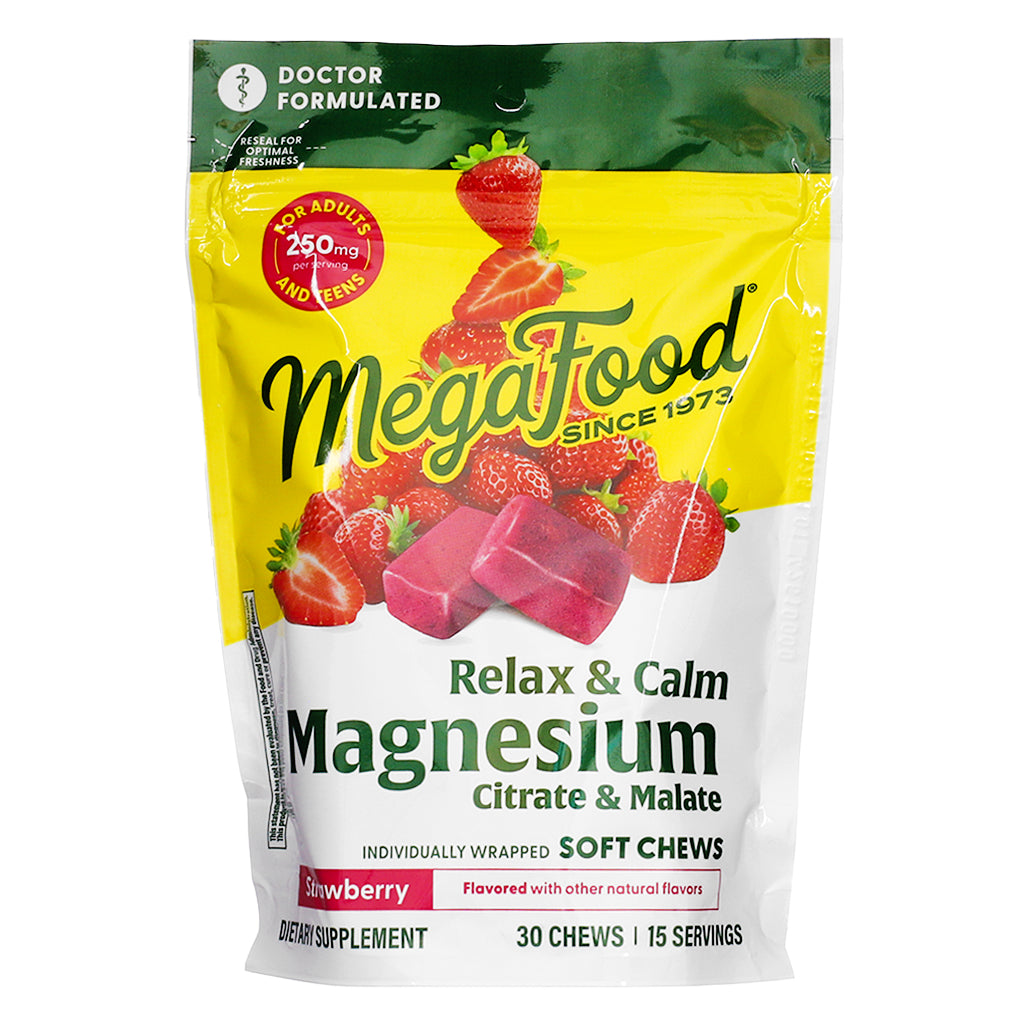 MegaFood Relax + Calm* Magnesium Soft Chews - Image 4