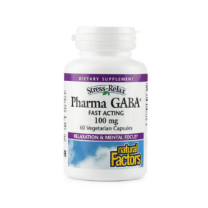 Natural Factors Stress-Relax® Pharma Gaba Capsules