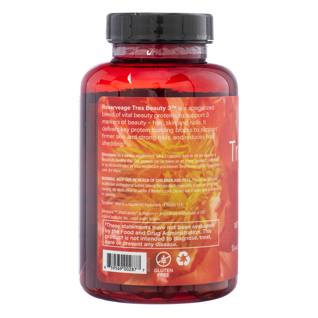 Reserveage Nutrition Tres Beauty 3 Capsules - Image 4