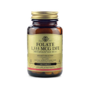 Solgar Folate 1,333 mcg DFE (Metafolin® 800 mcg) Tablets