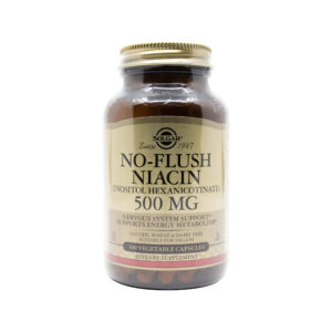 Solgar No Flush Niacin (Vitamin B3) 500mg