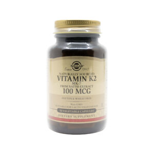 Solgar Vitamin K2 100mcg Natural Capsules