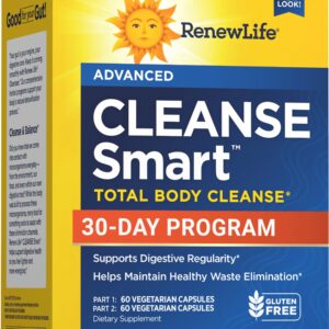 Renew Life Cleanse Smart Total Body Cleanse 2-Part Kit